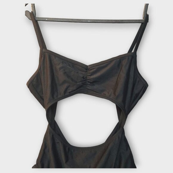 MADEWELL Cinched Cutout One-Piece Swimsuit Black Size Small NWT - Picture 6 of 8